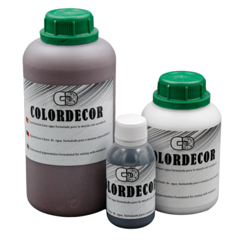 Colordecor pigmentación para microcemento de CementDecor