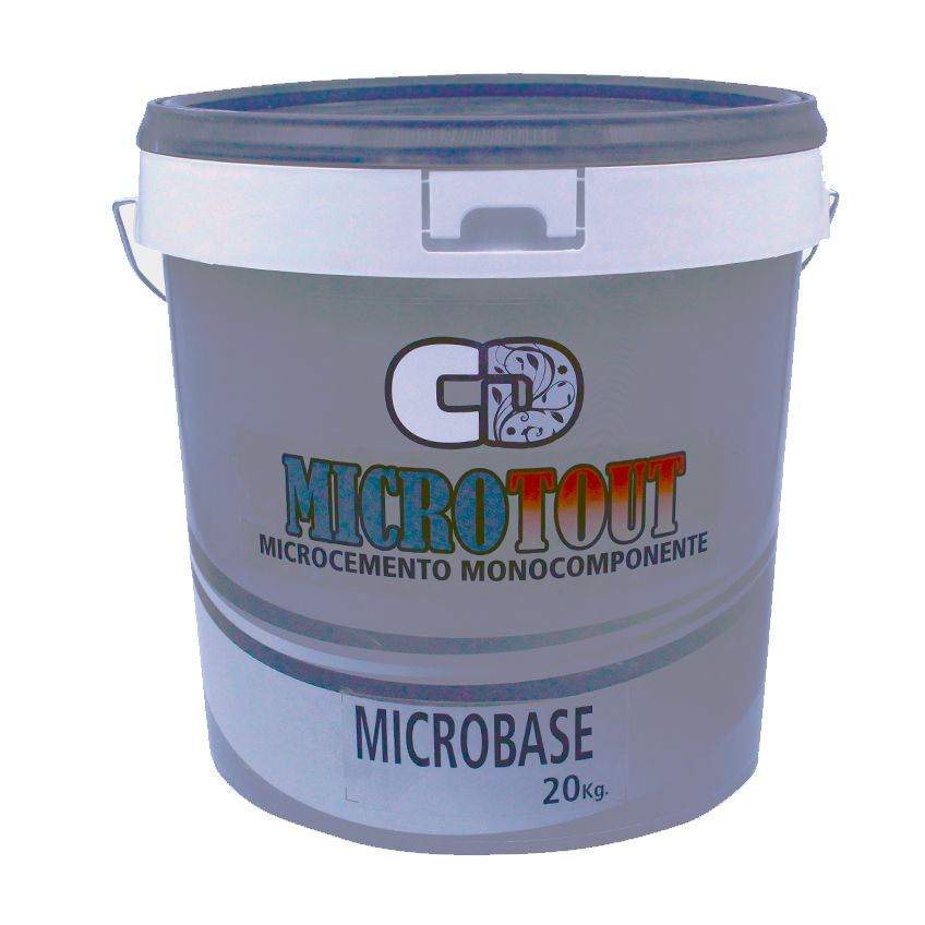 Microcemento monocomponente Microtout Microbase de CementDecor